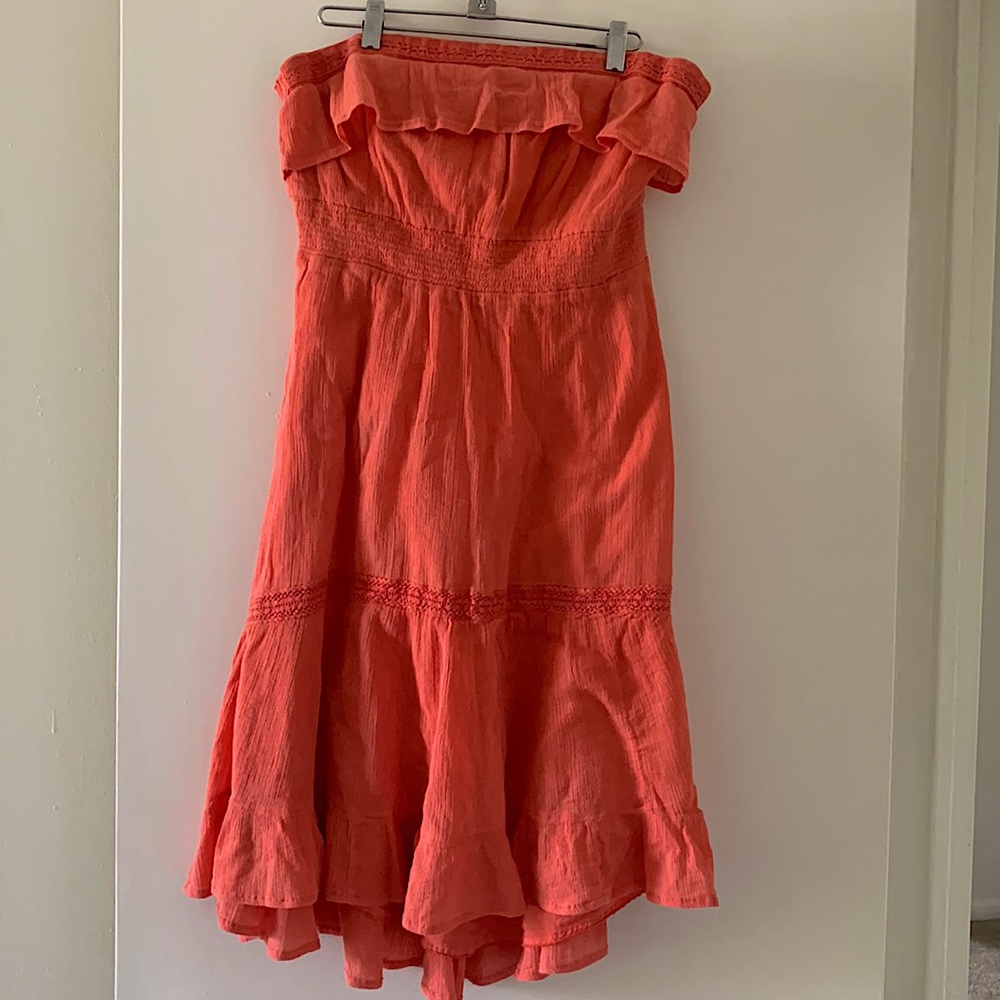 HD in Paris Strapless Dress (Coral)